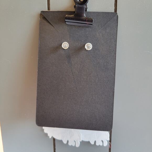 Corpse Bride Earrings Gothic Butterfly Chain Dangle Bride Halloween NWT 3.5" - Picture 5 of 12